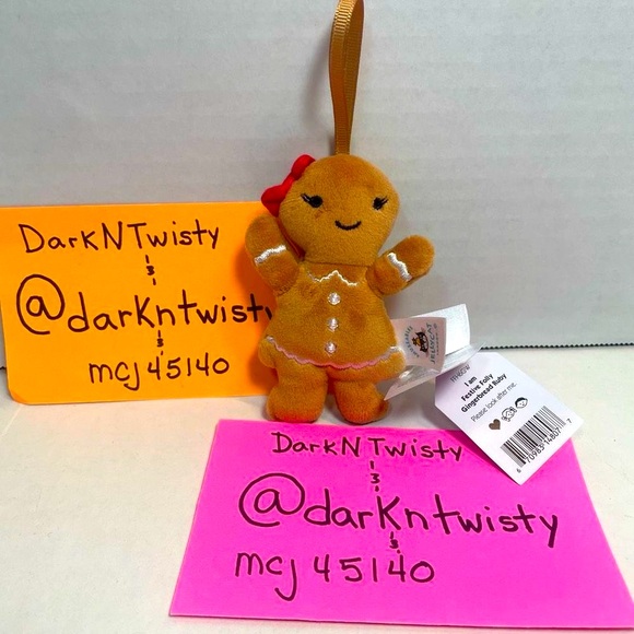 BNWT RETIRED JELLYCAT FESTIVE FOLLY GINGERBREAD RUBY (only.) PRICE FIRM - Picture 3 of 7